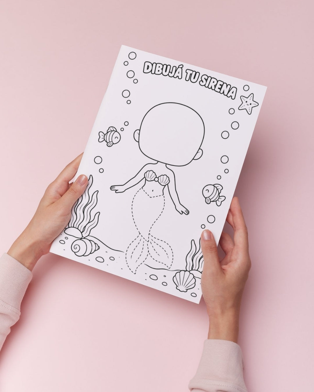 Mi Libro de Sirenas: Colorear y Jugar
